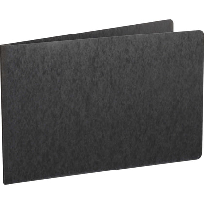 Oxford Recycled Report Cover: 11’’ x 17’’ 750 Sheets Capacity Black Pressboard Reinforced Hinge - Covers