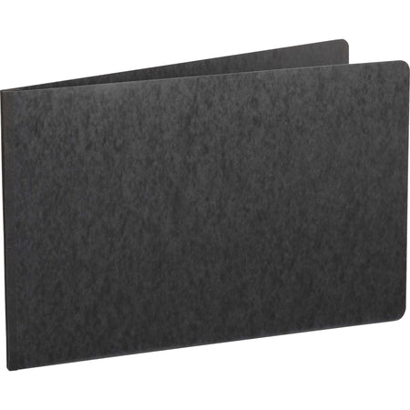 Oxford Recycled Report Cover - 11" x 17" - 750 Sheets Capacity - 1 x Prong Fastener(s) - 20 pt. - Pressboard - Black - Reinforced Hinge - 65% Recycled - 1 Each