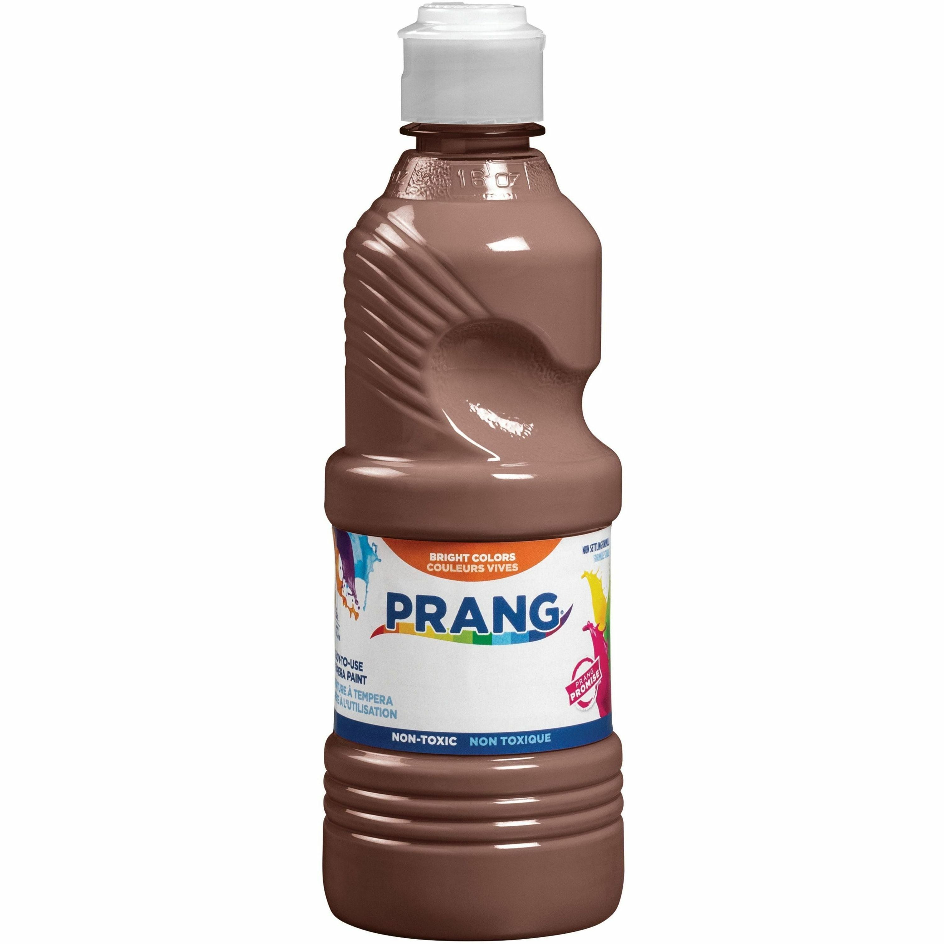 Prang Liquid Tempera Paint - 1 Color(s) - Brown - 16 fl oz - 1 Each