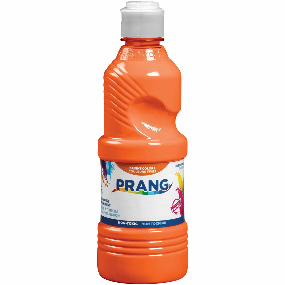 Prang Liquid Tempera Paint - 1 Color(s) - Orange - 16 fl oz - 1 Each