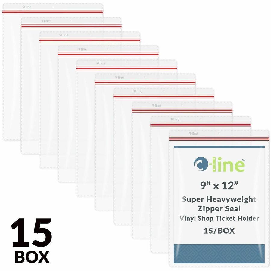 C-Line 82912 Vinyl File Pocket - Alternate-Image2