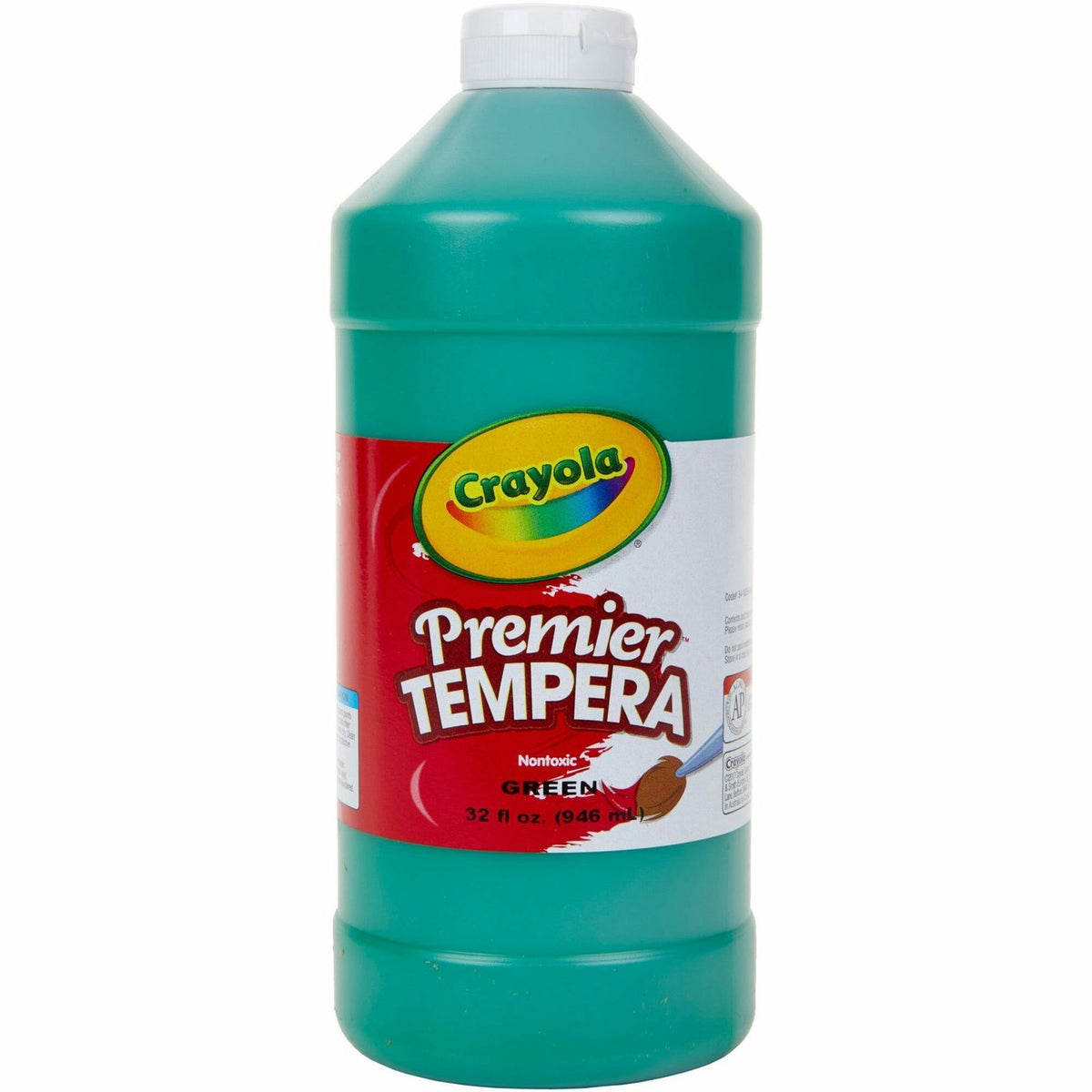 Crayola Premier Tempera Paint - 1 Color(s) - Green - 2 lb - 1 Each