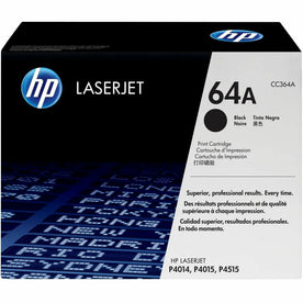 HP 64A (CC364A) Original Laser Toner Cartridge - Single Pack - Black - 1 Each - 2000
