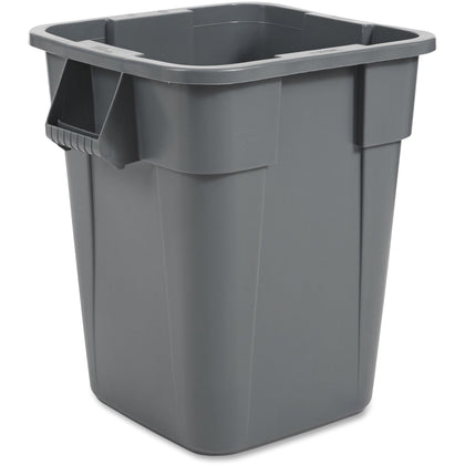 Rubbermaid Commercial Brute 40 gal Square Container - Easy to Clean Gray Bin - Waste Containers & Lids