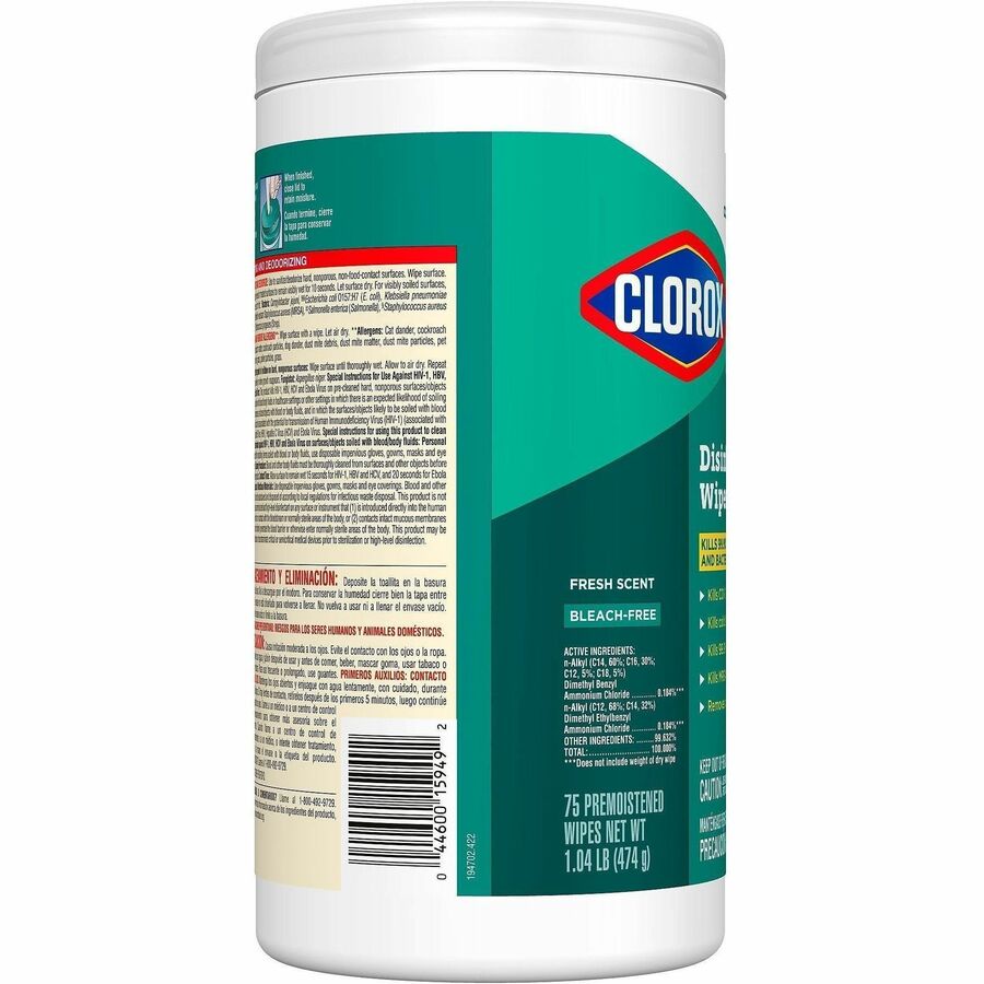CloroxPro™ Disinfecting Wipes - Alternate-Image12