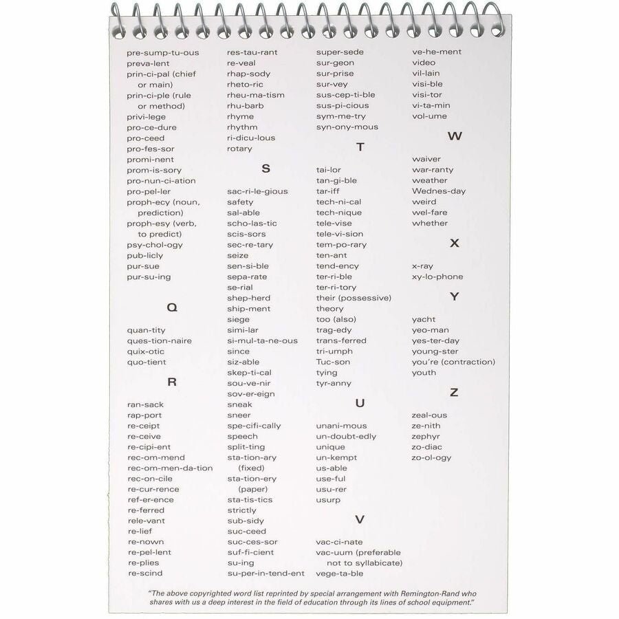 Mead Spell-Write Steno Book - Alternate-Image6