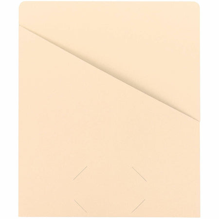 Smead Letter Recycled File Jacket - 8 1/2" x 11" - 11 pt. - Manila - 10% Recycled - 25 / Pack