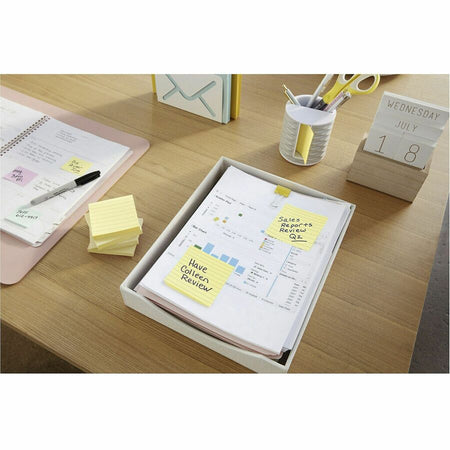 Post-it&reg; Notes Original Lined Notepads - Top