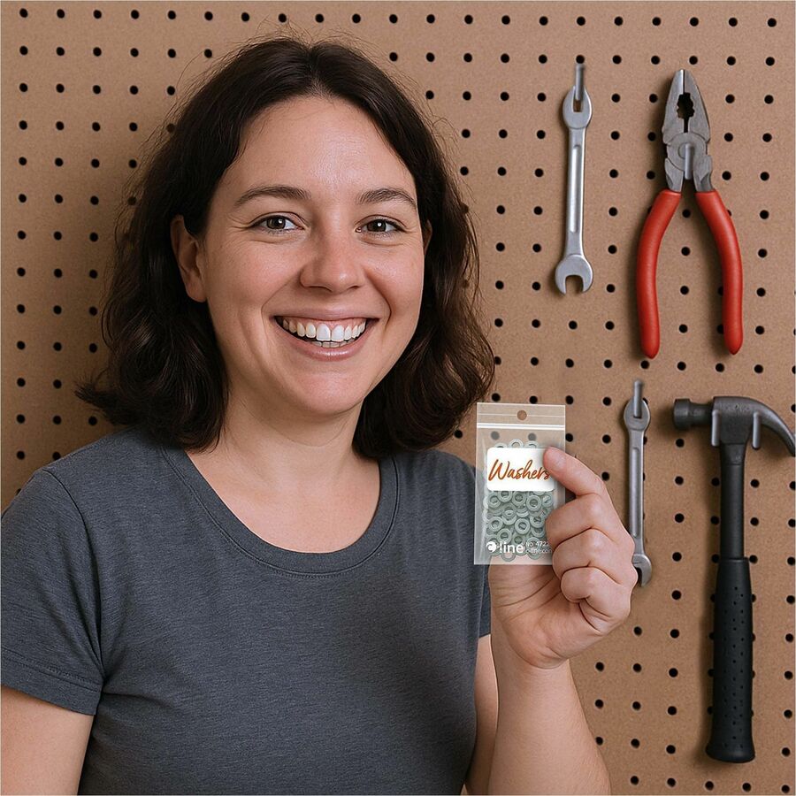 C-Line Write-On Reclosable Small Parts Bags - Alternate-Image2