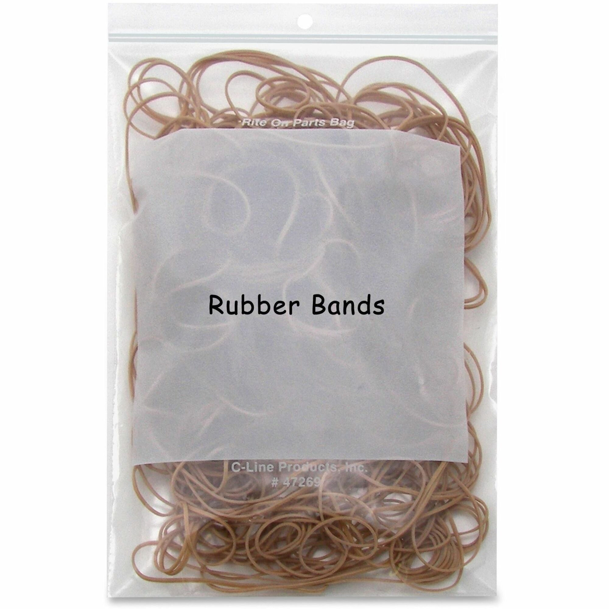 C-Line Write-On Reclosable Small Parts Bags - 9" Length x 6" Width - Clear - Poly - Multipurpose - 1000 / Carton