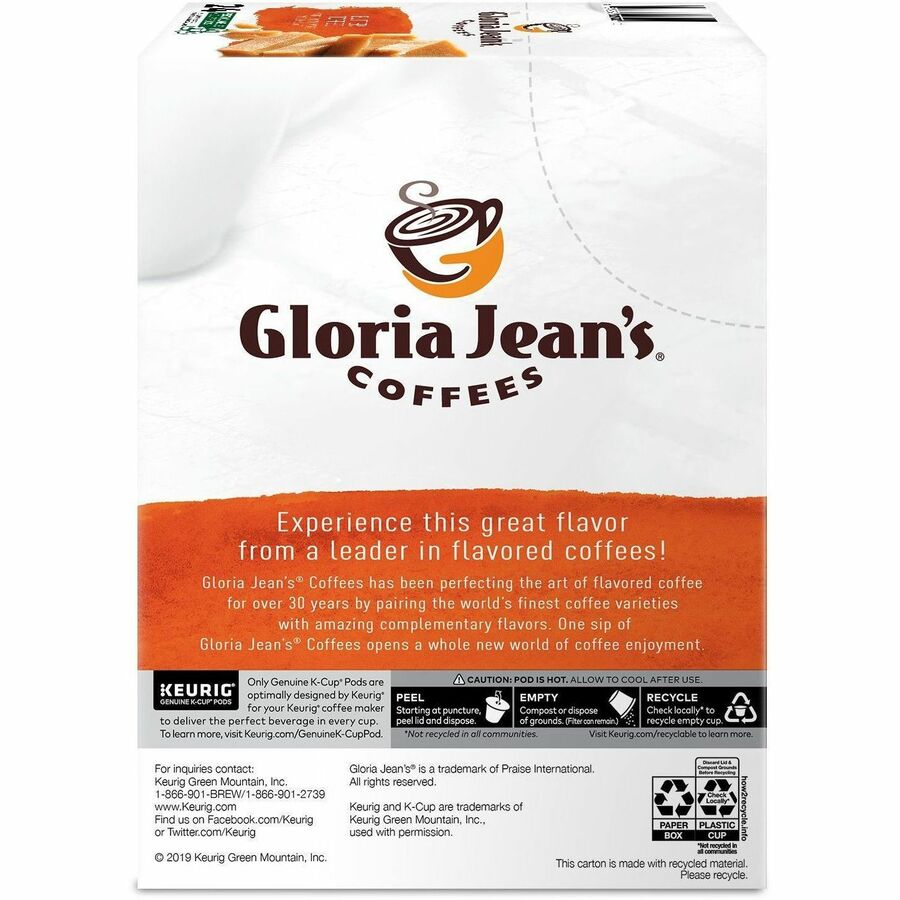Gloria Jean's K-Cup, Pod Butter Toffee Coffee - Alternate-Image5
