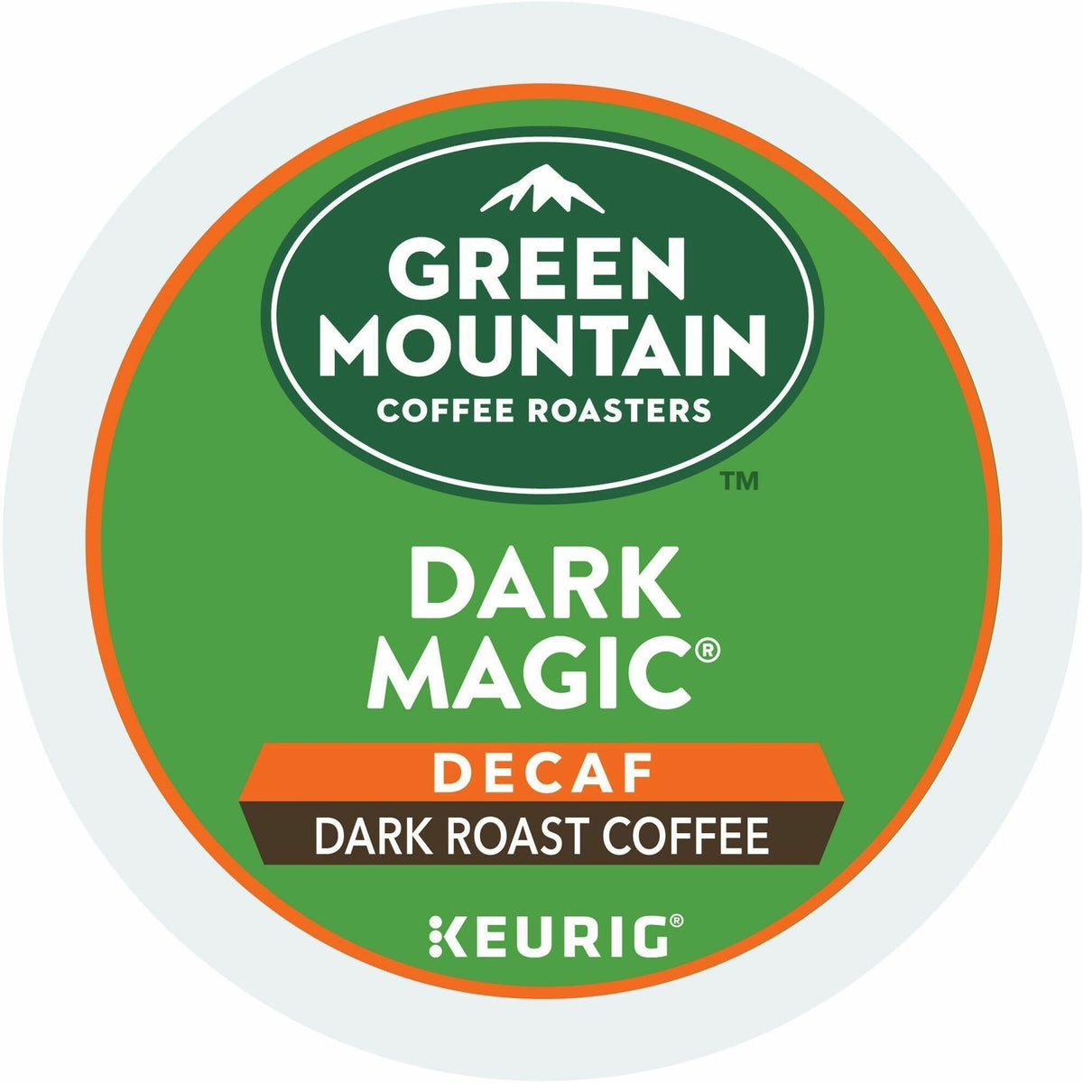 Green Mountain Coffee Roasters® K-Cup Dark Magic Decaf Coffee - Compatible with Keurig Brewer - Full/Extra Dark/Extra Bold - K-Cup - Decaffeinated - 24 / Box
