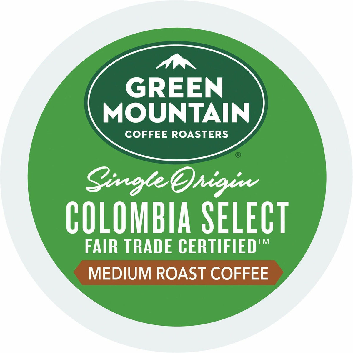 Green Mountain Coffee Roasters® K-Cup Colombia Select Coffee - Compatible with Keurig Brewer - Regular - Medium - K-Cup - 24 / Box