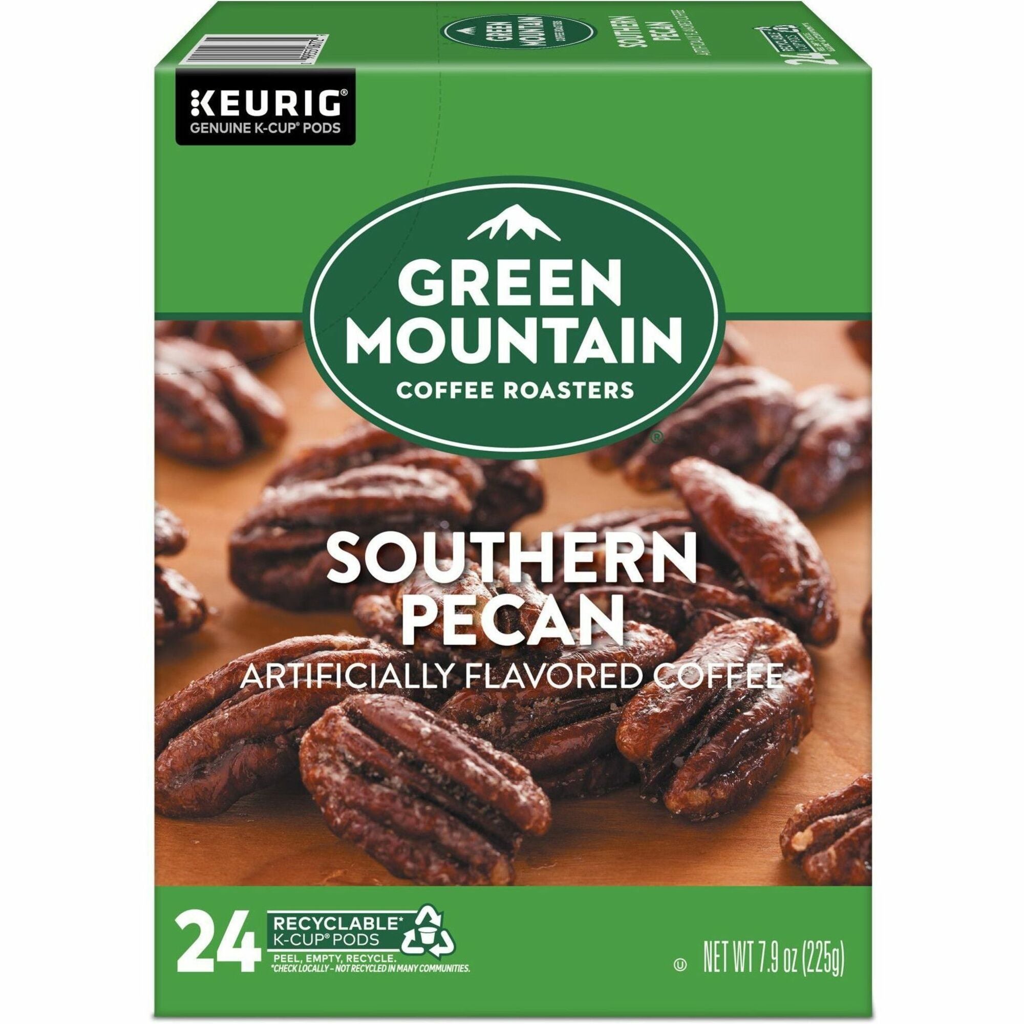 Green Mountain Coffee Roasters® K-Cup, Pod Southern Pecan Keurig Single-Serve K-Cup pods, Light Roast Coffee, 24 Count - Compatible with Keurig Brewer - Regular - Light - K-Cup, Pod - Kosher - 24 / Pack