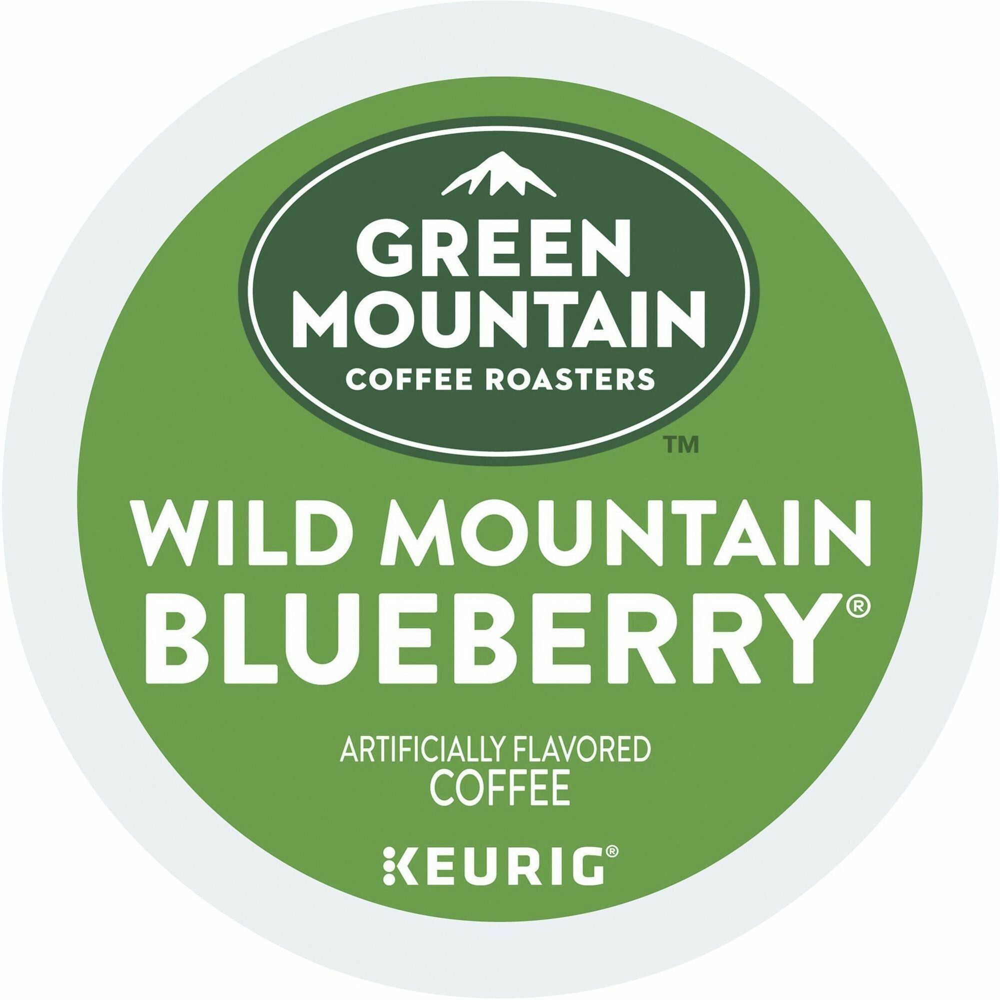 Green Mountain Coffee Roasters® K-Cup Wild Mountain Blueberry Coffee - Compatible with Keurig Brewer - Regular - K-Cup - 24 / Box