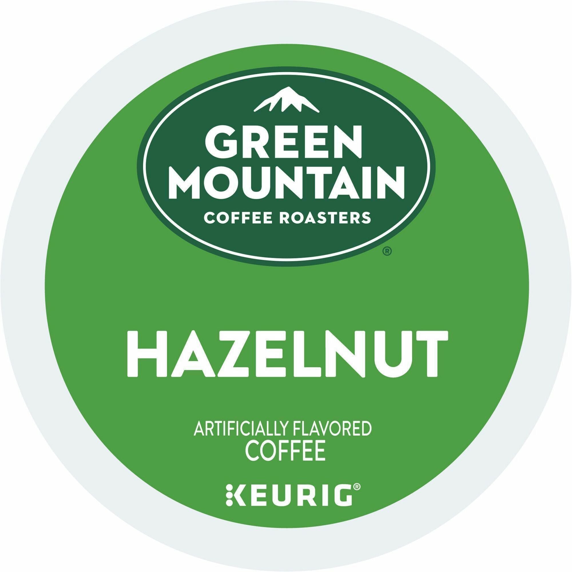 Green Mountain Coffee Roasters® K-Cup, Pod Hazelnut Coffee, Keurig Single-Serve K-Cup pods, Light Roast, 24 Count - Compatible with Keurig Brewer - Regular - Light - K-Cup, Pod - Kosher - 24 / Pack