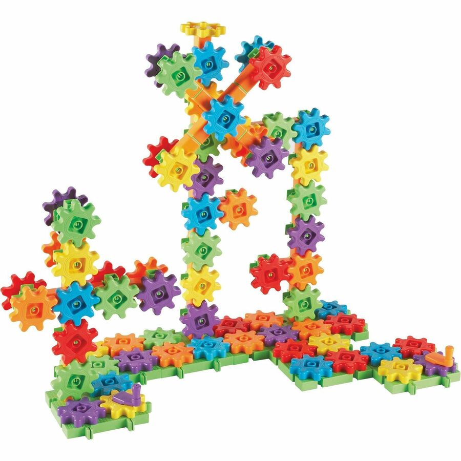 Gears! Gears! Gears! 150-piece Building Actvty Super Set - Construction Set - Theme/Subject: Learning - 3-10 Year - 150 Pieces