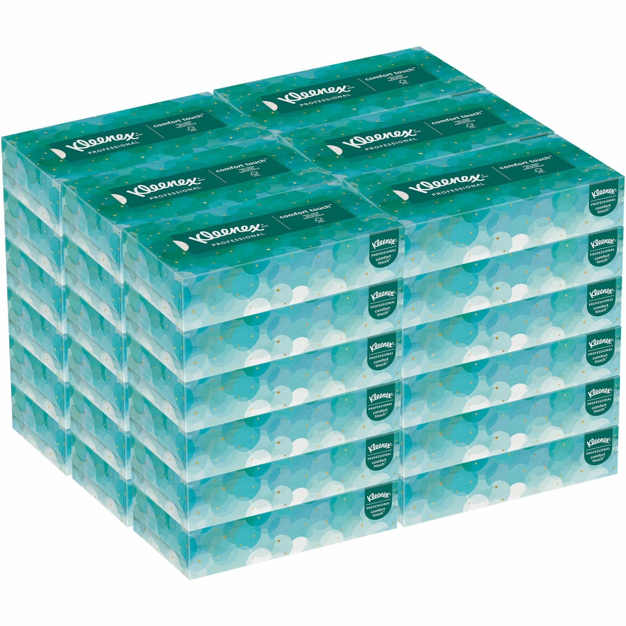 Kleenex Professional Facial Tissue for Business - 2 Ply - WhiteBox - 100/Box - 1 Each