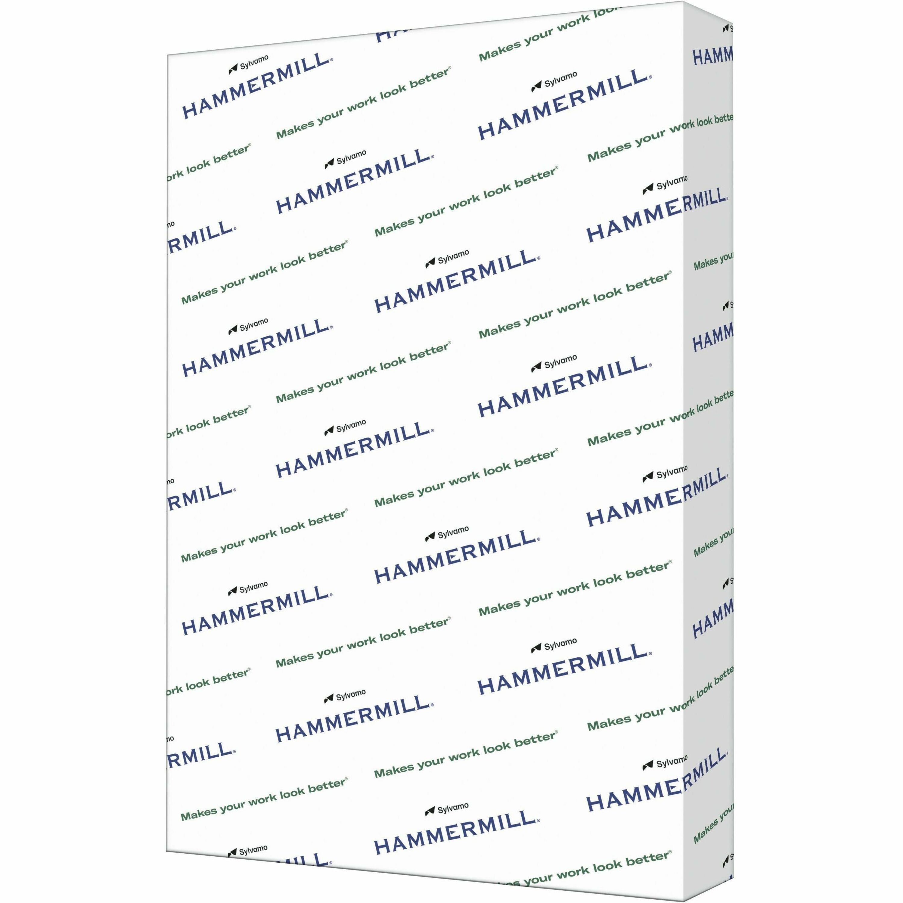 Hammermill Premium Color Copy Digital Paper - White - 100 Brightness - 12" x 18" - 28 lb Basis Weight - Ultra Smooth - Acid-free, Heavyweight - White - 500 / Ream