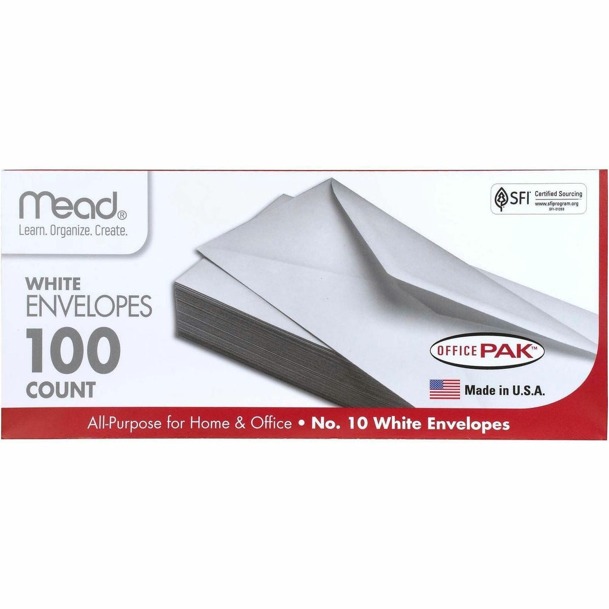 Mead Plain White Envelopes - 2000