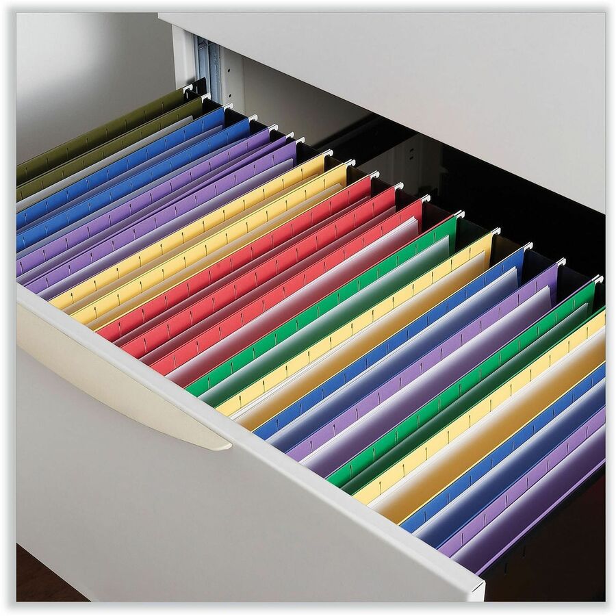 Universal 1/5 Tab Cut Legal Recycled Hanging Folder - Alternate-Image2