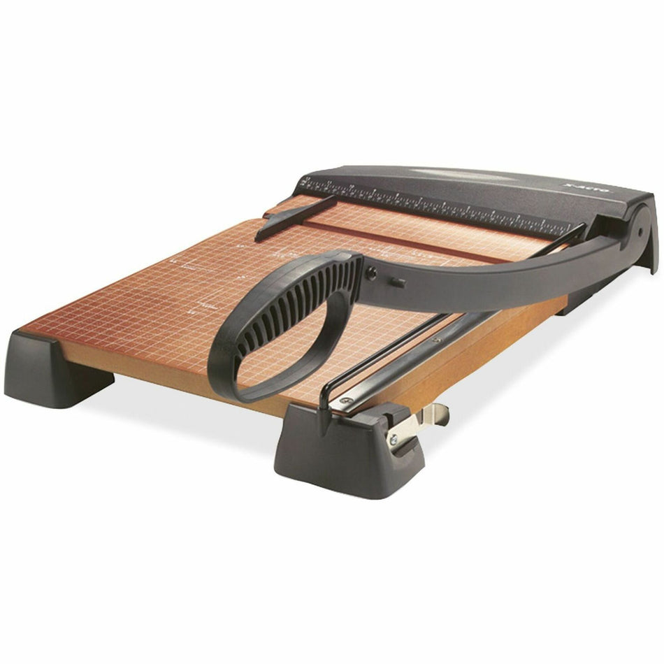 X-Acto Heavy-Duty Wood Base Paper Trimmer - 15" Cutting Length - 5" Height x 17" Width x 22.5" Length - Self-sharpening, Heavy Duty, Durable, Safety Lock - Wood, Steel - 1 Each