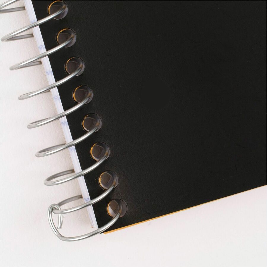 Mead Five Star Fat Lil' Wirebound Notebook - 200 Pages - Plain - Coilock - 4" x 5 1/2" Sheet Size - Assorted Poly Cover - Perforated, Durable Cover, Easy Tear - 1 Each