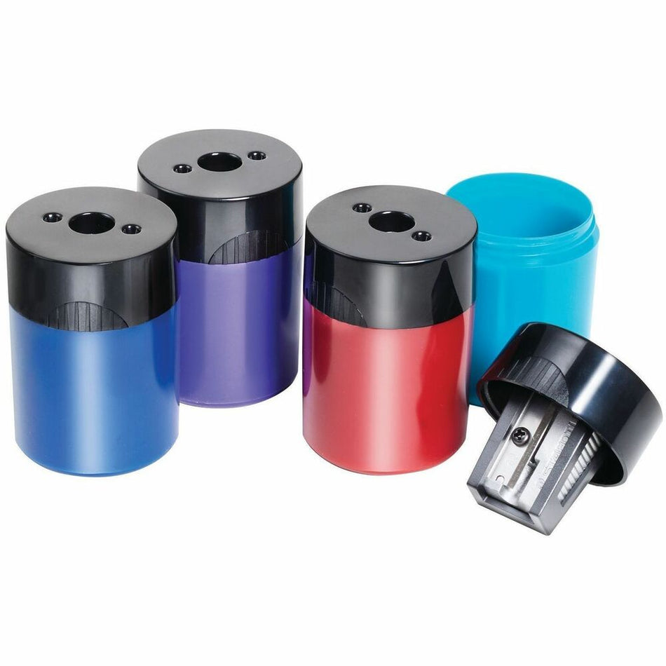 Staedtler Cylinder Metal Blade Pencil Sharpener - Metal - Assorted - 1 Each