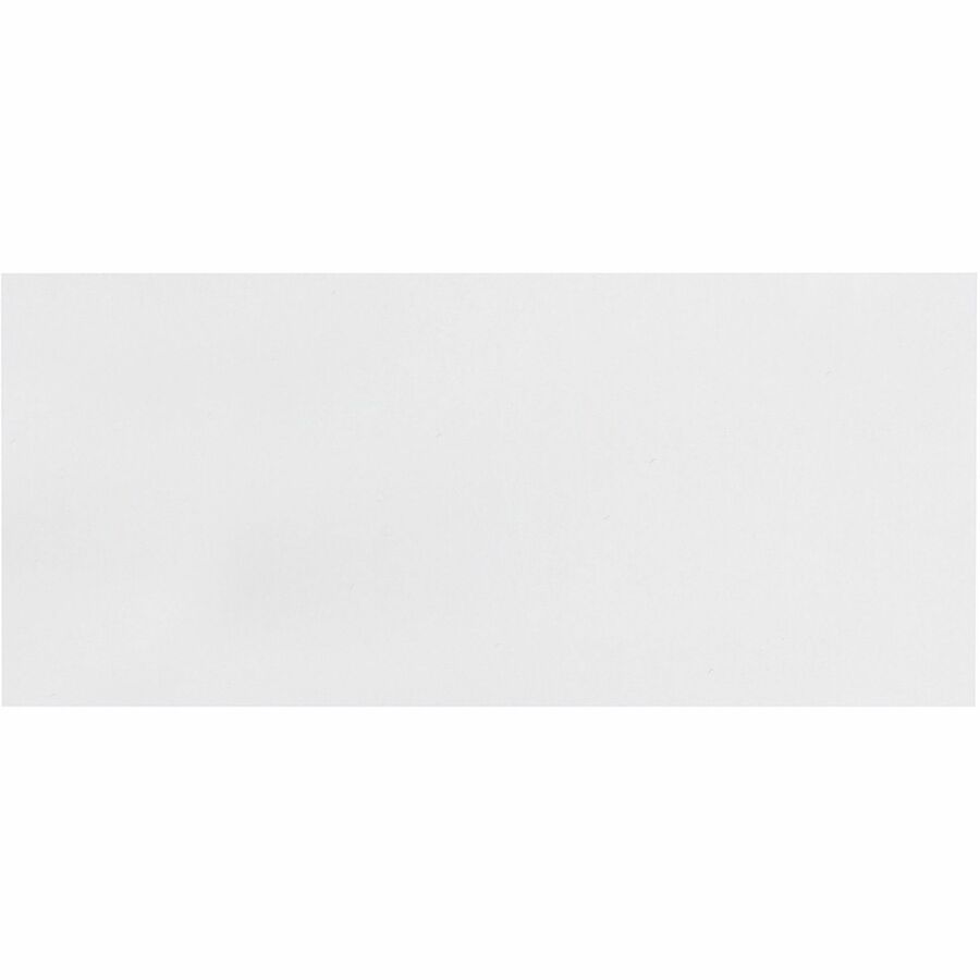 Quality Park No. 10 Business Envelopes with Gummed Flap - Business - #10 - 4 1/8" Width x 9 1/2" Length - 24 lb - Gummed - White - Wove - 1000 / Box