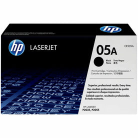 HP 05A Original Laser Toner Cartridge - Black - 1 Each - 2000