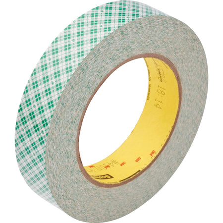 Scotch Double-Coated Paper Tape - 36 yd Length x 1" Width x 6 mil Thickness - 3" Core - White - 5 mil - Rubber Backing - For Multipurpose, Bonding - 1 Roll