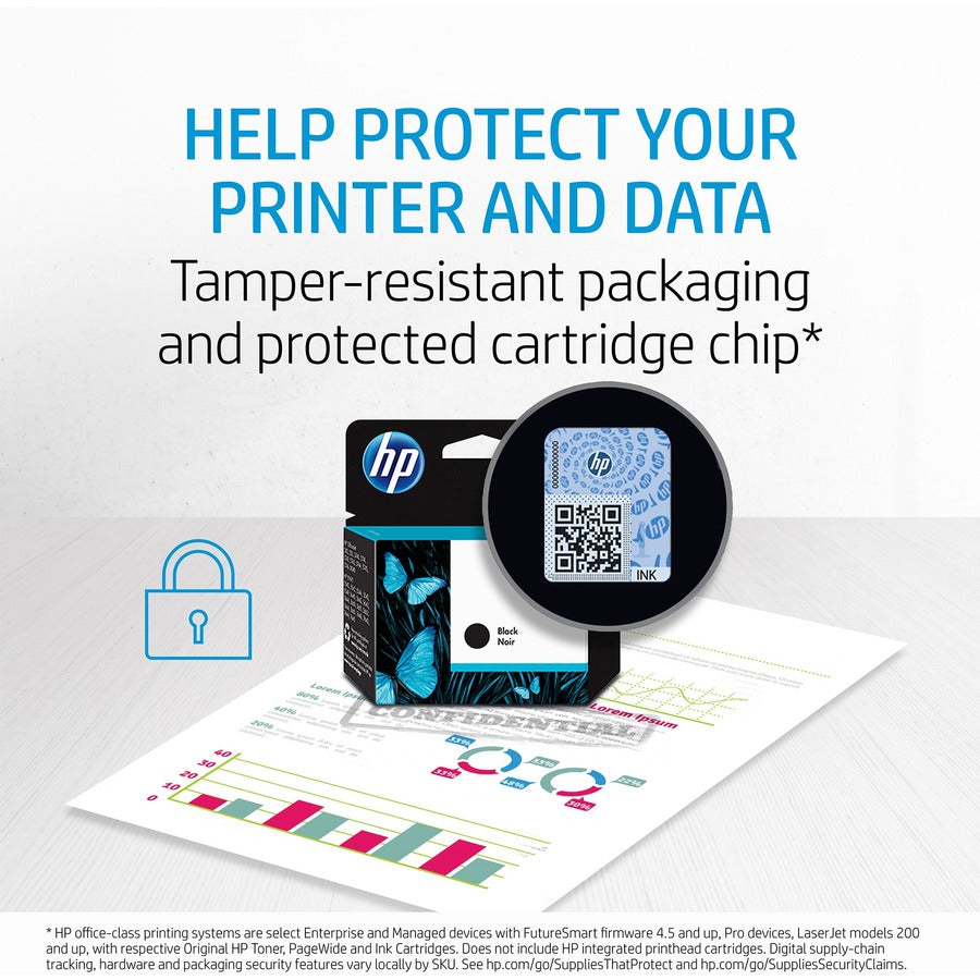 HP 45 (51645A) Original Inkjet Ink Cartridge - Single Pack - Black - 1 Each - Alternate-Image15