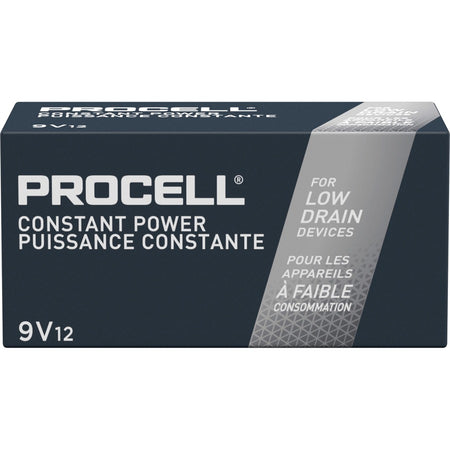 Procell by Duracell 9V Alkaline Batteries - Industrial Grade - 12/Box - & Battery Chargers