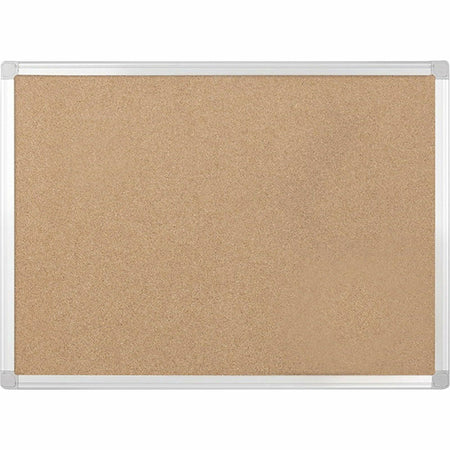 MasterVision Earth Series Recycled Cork Boards - 36" Board Height x 48" Board Width - Natural Cork Surface - Environmentally Friendly, Recyclable, Durable, Resilient, Sturdy - Wood Frame - 1 Each