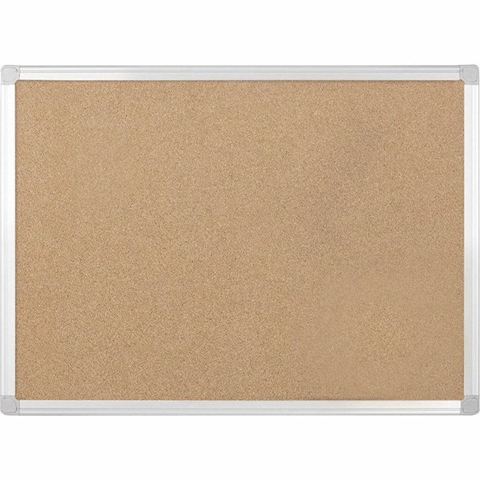MasterVision Earth Series Recycled Cork Boards - 36" Board Height x 48" Board Width - Natural Cork Surface - Environmentally Friendly, Recyclable, Durable, Resilient, Sturdy - Wood Frame - 1 Each