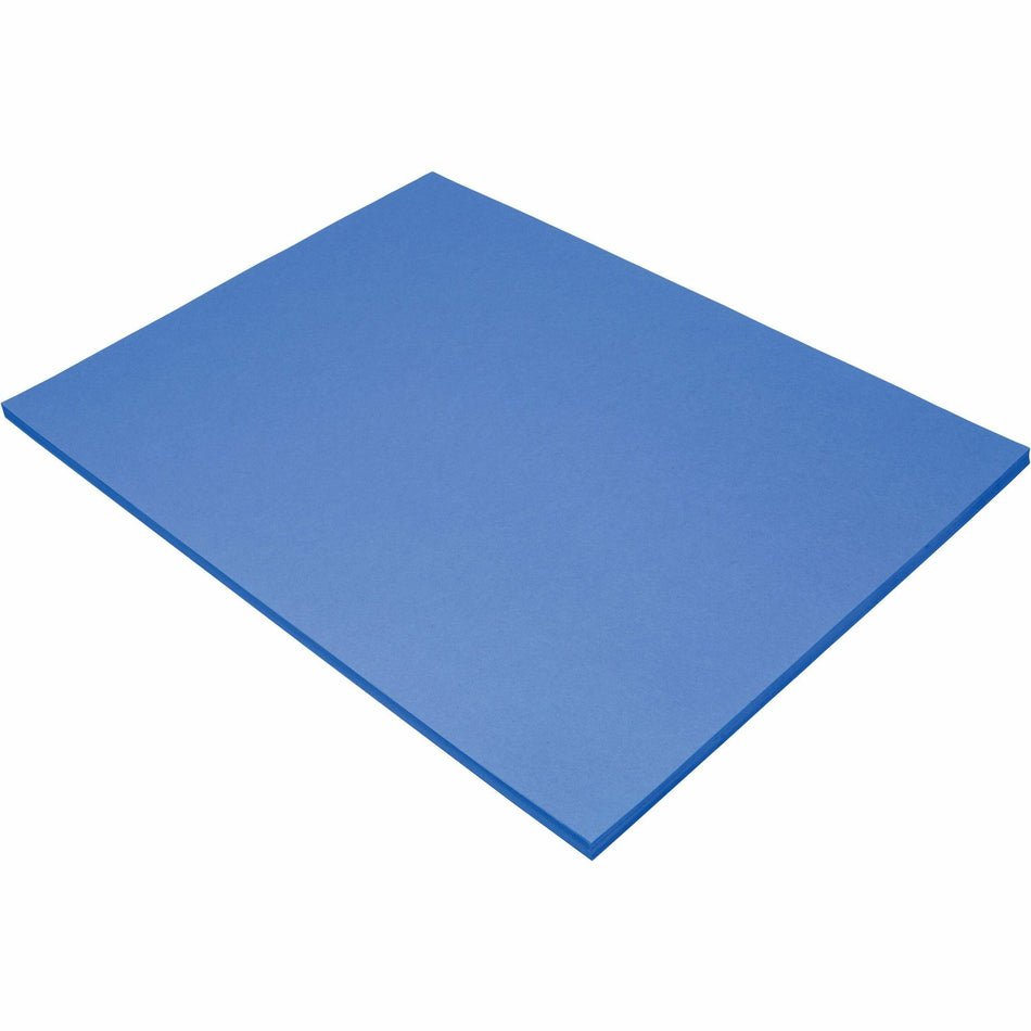 Tru-Ray Construction Paper - 24" Width x 18" Length - Blue - 50 / Pack