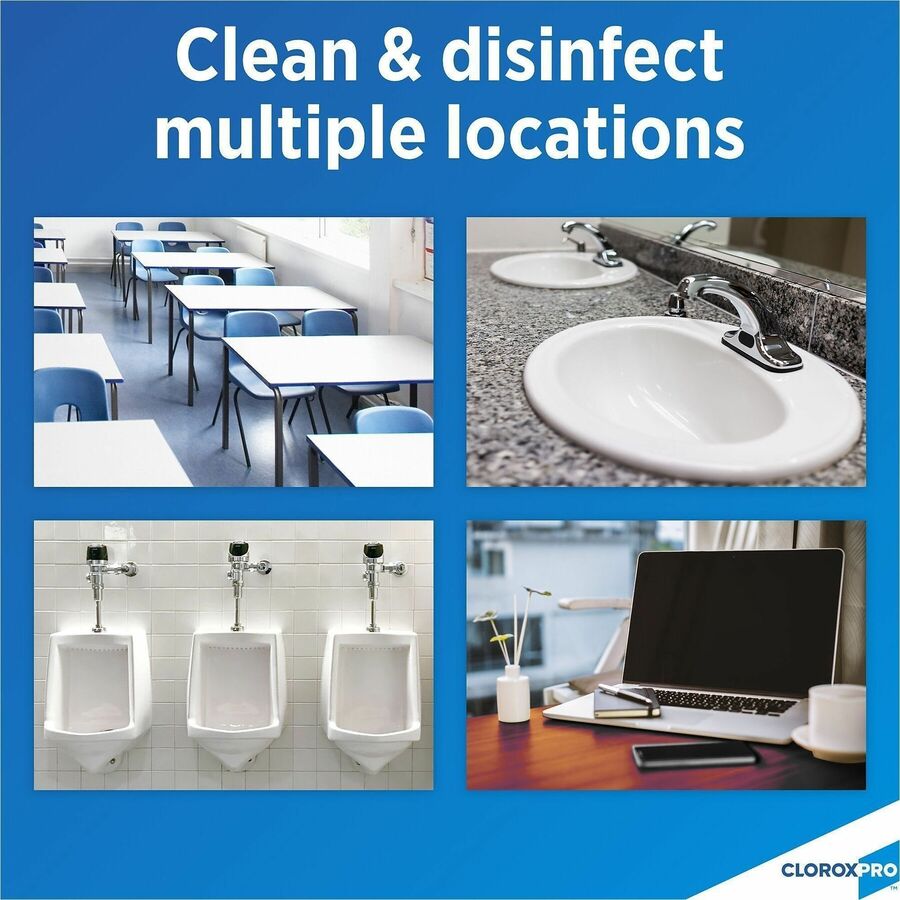 CloroxPro™ Clean-Up Disinfectant Cleaner Spray with Bleach - Alternate-Image5