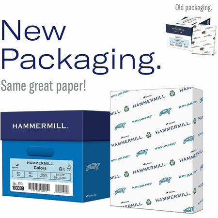Hammermill Colors Recycled Copy Paper - Pink - Alternate-Image5