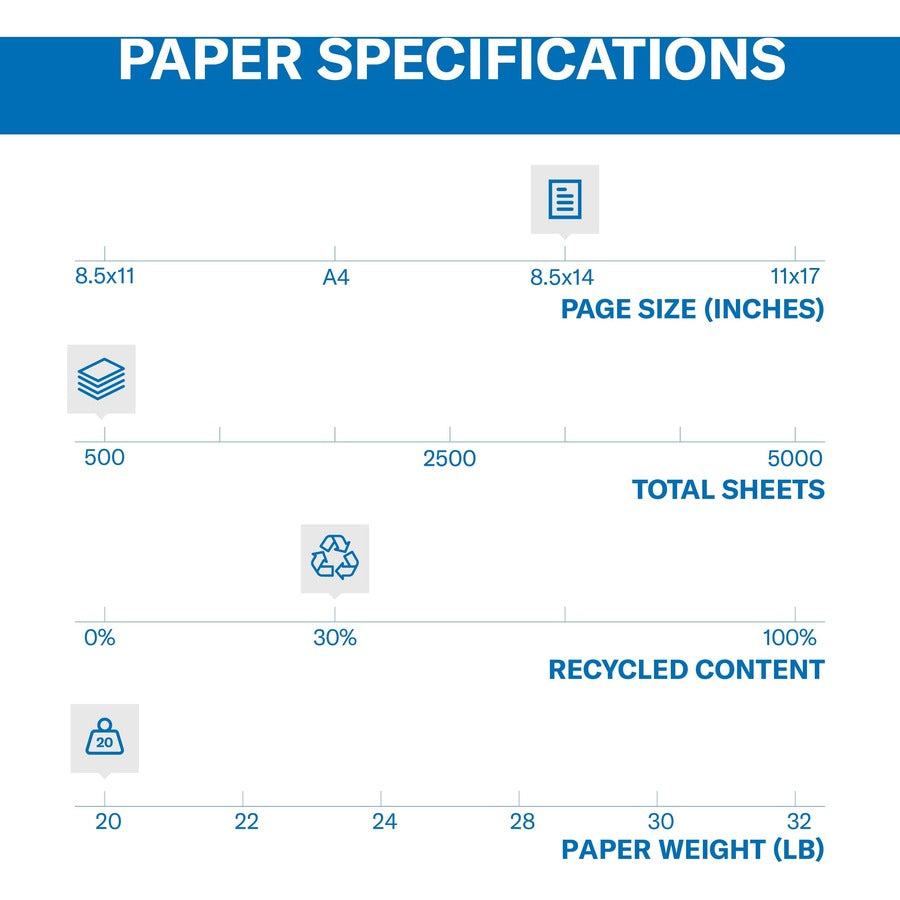 Hammermill Colors Recycled Copy Paper - Pink - Alternate-Image2