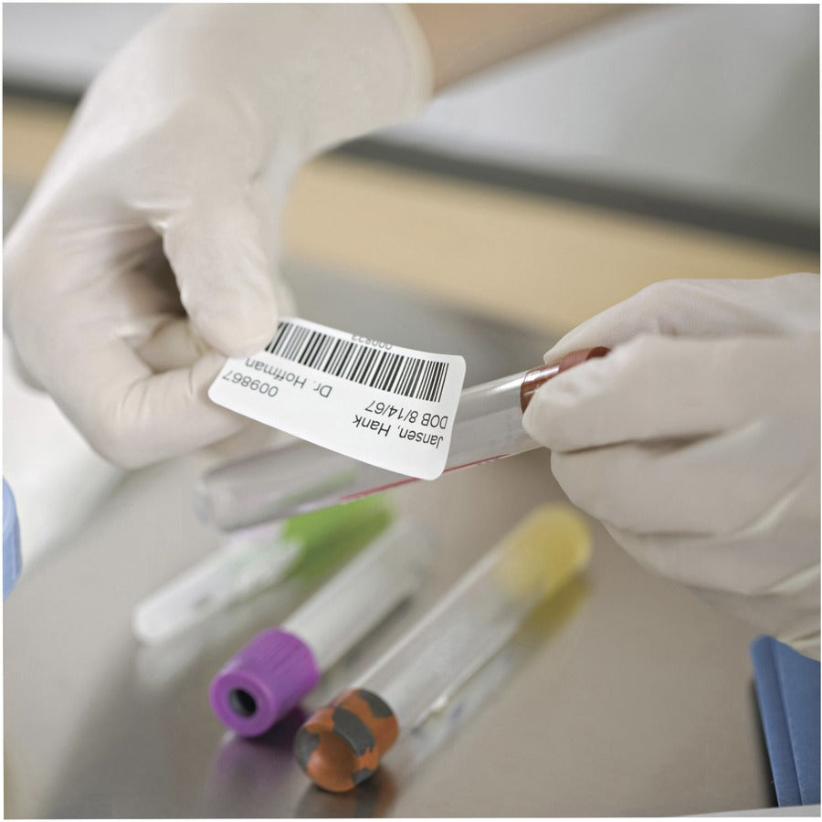 Dymo LabelWriter Small Multipurpose Labels - 1" x 2 1/8" - White - 500 / Roll