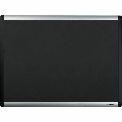 Lorell Mesh Bulletin Board: 36x24 Fabric Surface - Black Aluminum Frame - Boards