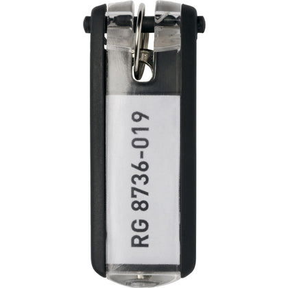 DURABLE Brushed Key Cabinet: Security Lock, Silver Aluminum