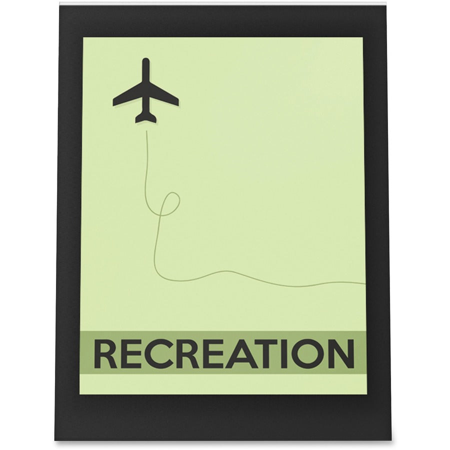 Deflecto Superior Image Bordered Sign Holder - Front