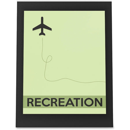 Deflecto Superior Image Bordered Sign Holder - Front