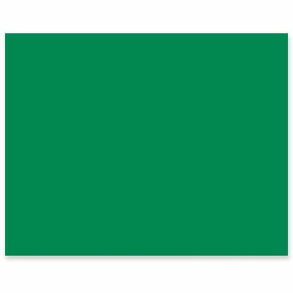 Pacon Railroad Board - Art, Mat, Mounting, Poster, Block Printing, Stenciling - 28" Height x 22" Width - Holiday Green - 25 / Carton
