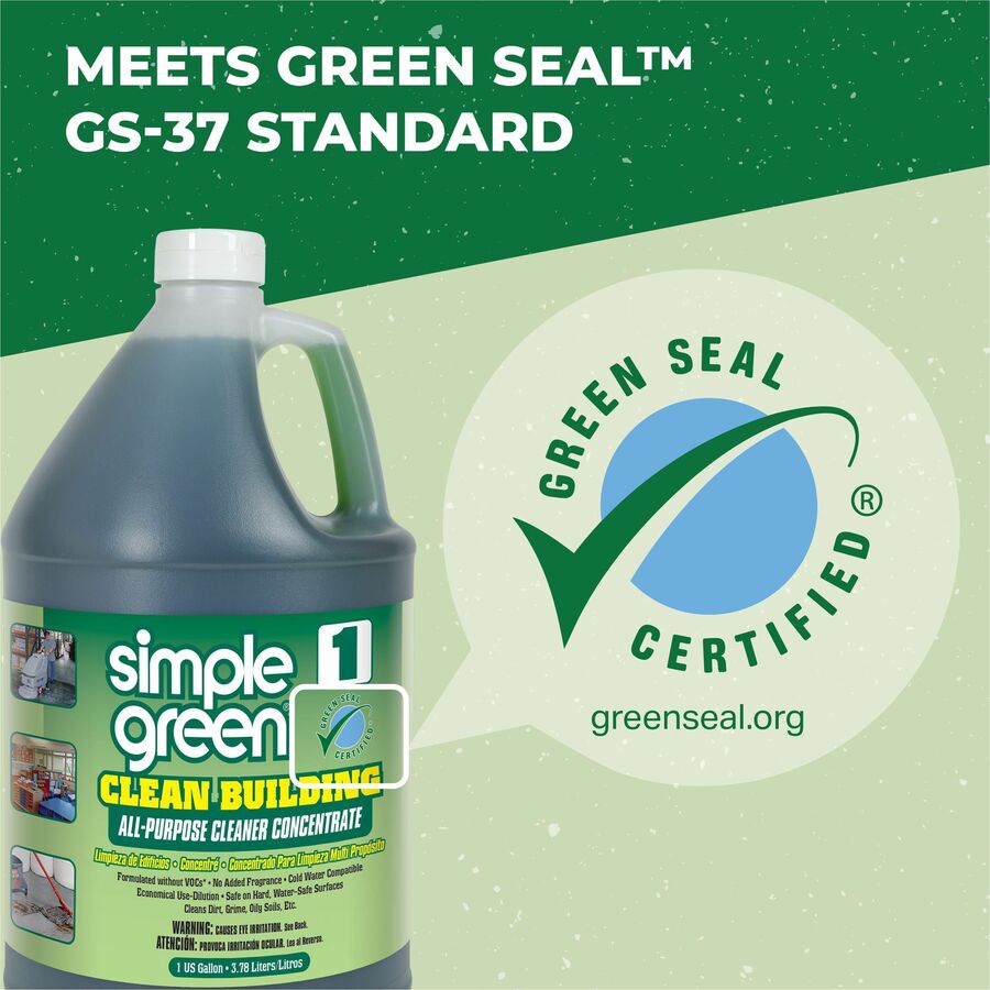 Simple Green All-purpose Cleaner Concentrate - 128 fl oz - Non-flammable & Fragrance-free - Multipurpose Cleaners