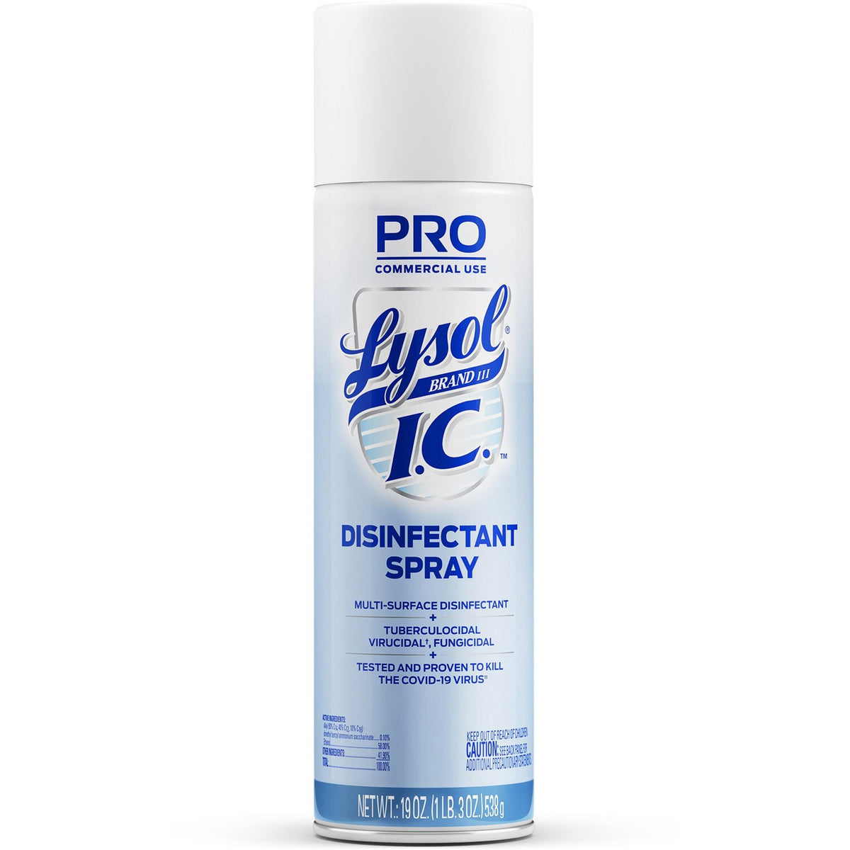Lysol I.C. Disinfectant Spray: 19 fl oz - Germs Remover & Anti-bacterial - Disinfectants