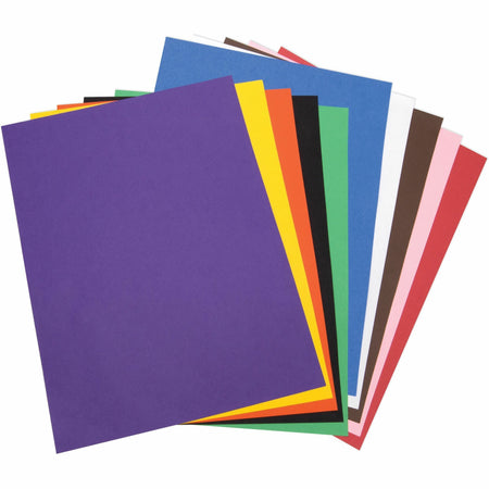 Tru-Ray Heavyweight Construction Paper - 0.50" Height x 24" Width x 18" Length - Assorted - Sulphite - 50 / Pack
