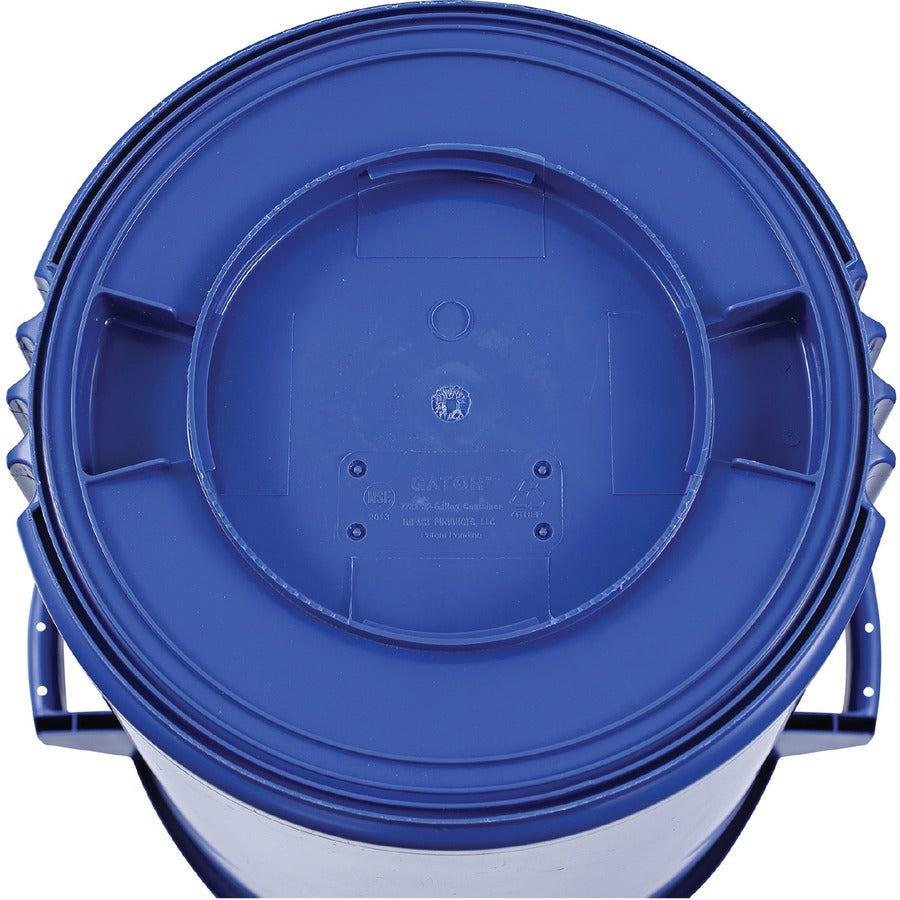 Genuine Joe Heavy-Duty Trash Container - Bottom
