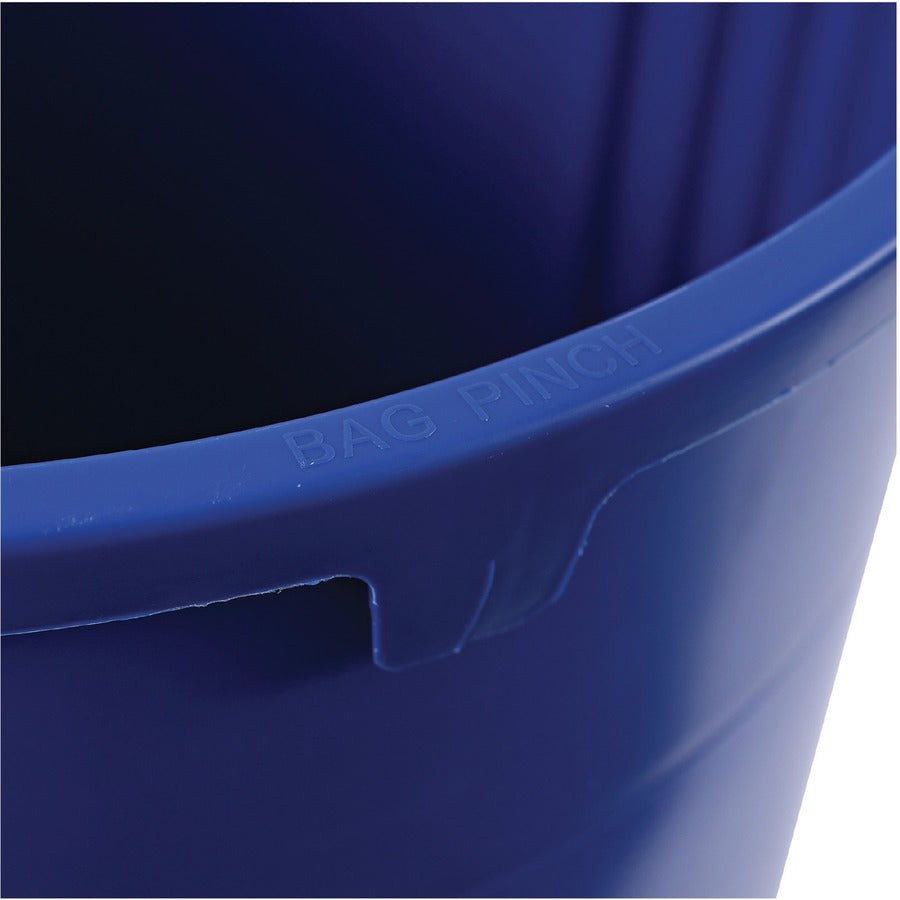 Genuine Joe Heavy-Duty Trash Container - Left